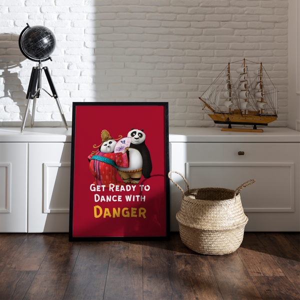 Po with Mei Mei Poster - The Mortal Soul