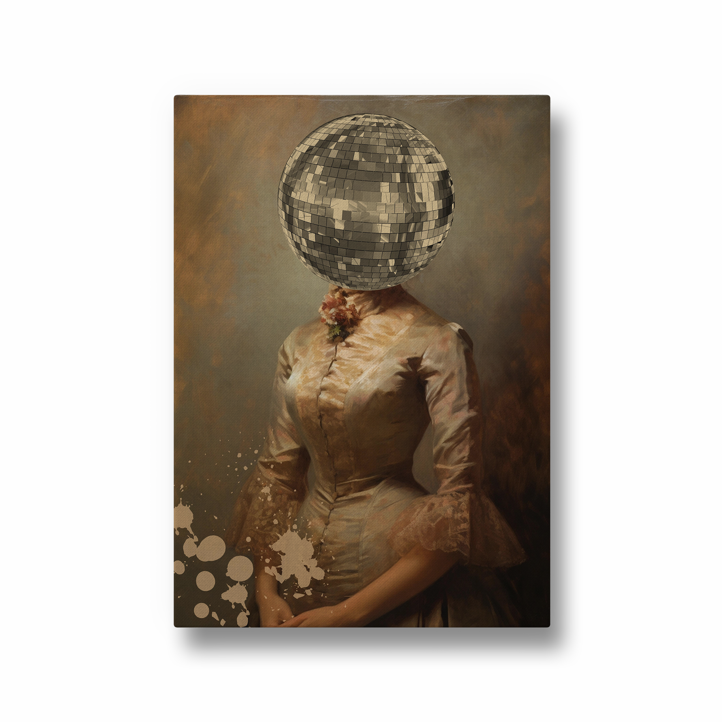 Glitterball Gaze Pop Wall Art