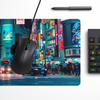 Tokyo City Lights Desk Mat | Desk Pad | Mouse Pad