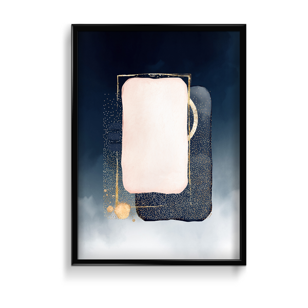 Celestial Drift Abstract Modern Wall Art