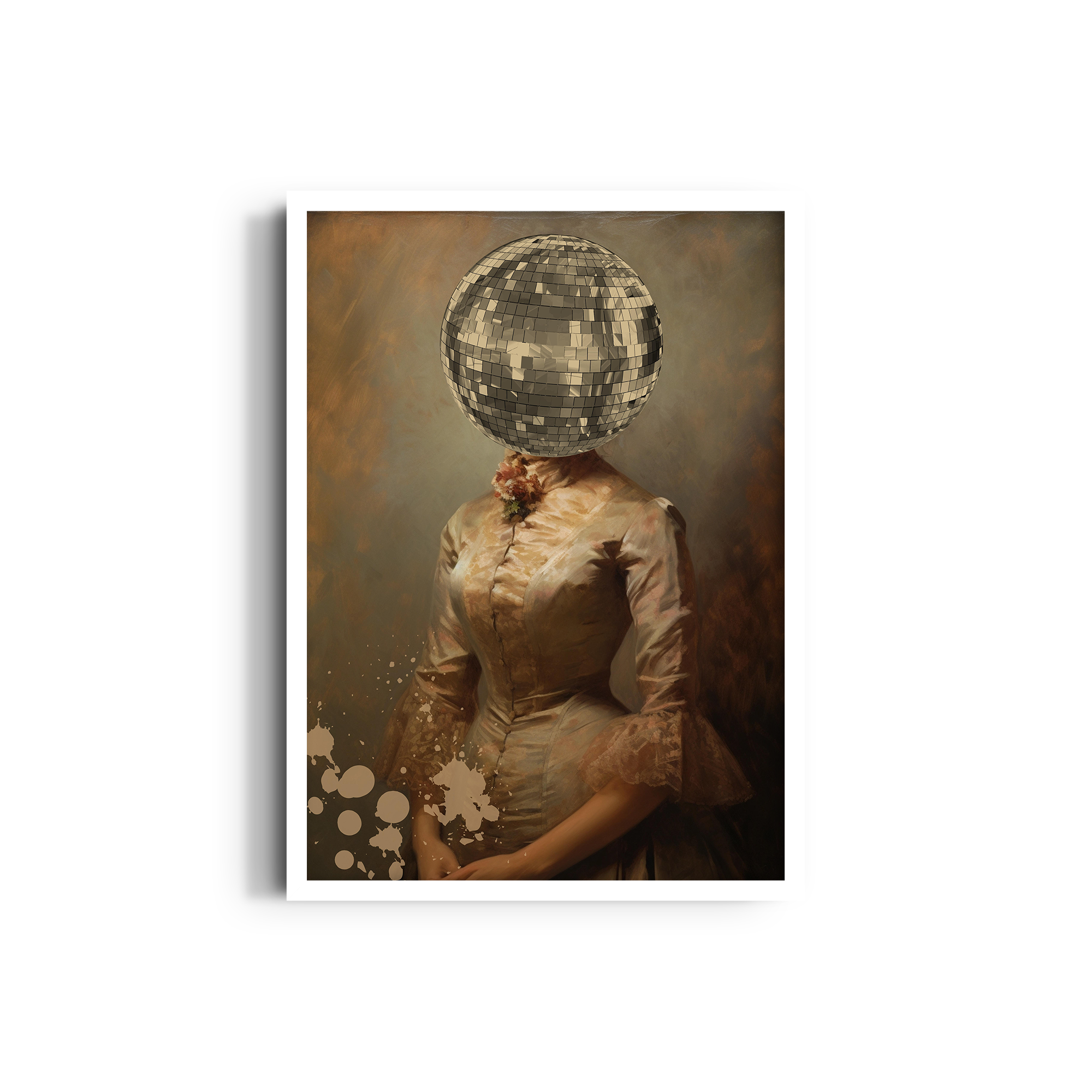 Glitterball Gaze Pop Wall Art