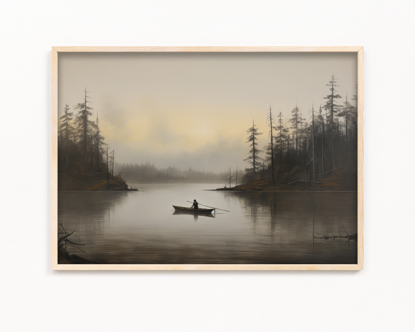 Evergreen Riverman Wall Art