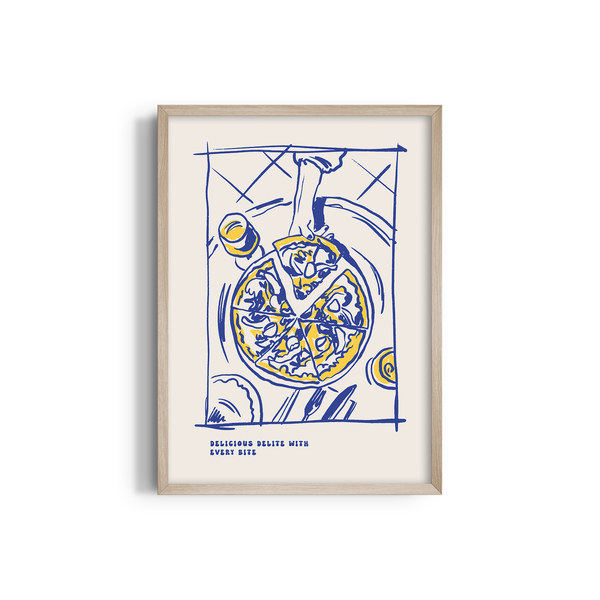 Delicious Delite with Every Bite Cravings Wall Art