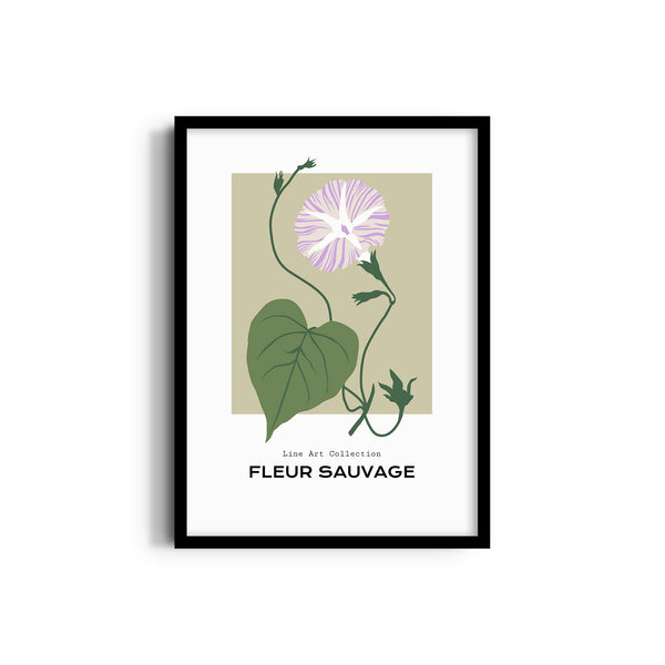 Meadow Montage Botanical Modern Wall Art
