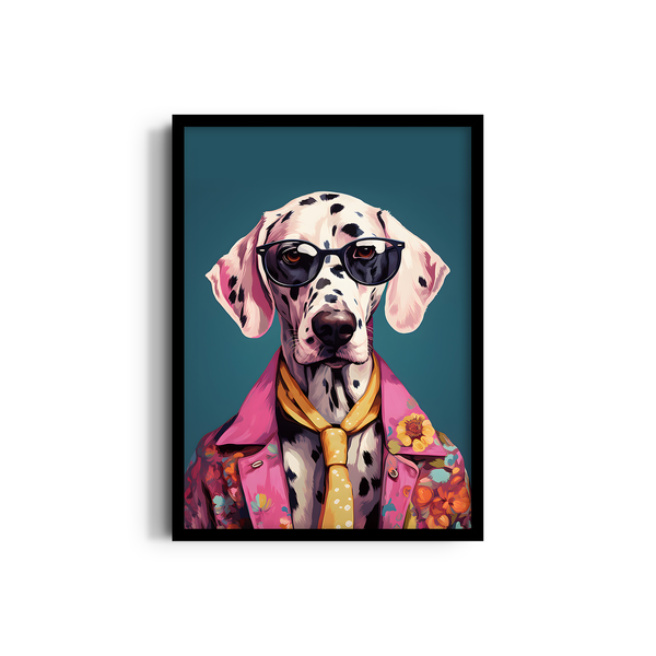 Hipster Hound Wall Art