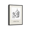My Place Modern Line Wall Art
