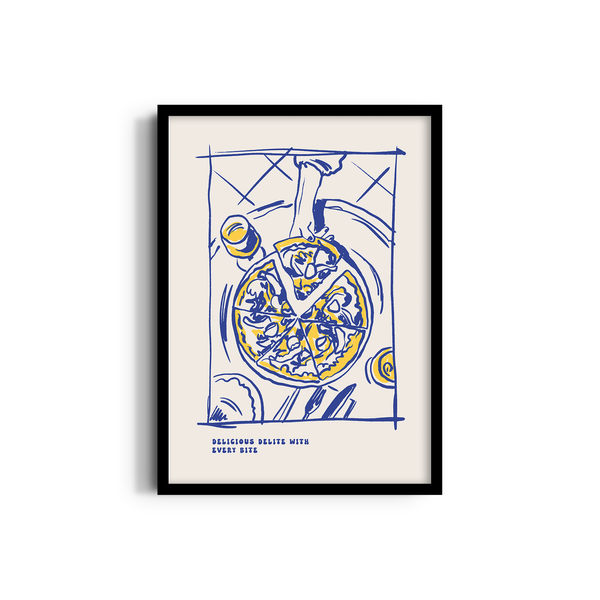 Delicious Delite with Every Bite Cravings Wall Art