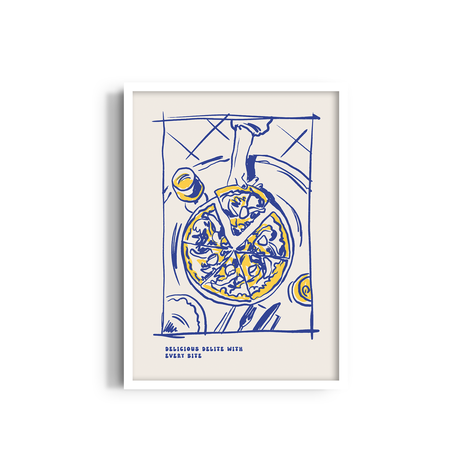 Delicious Delite with Every Bite Cravings Wall Art