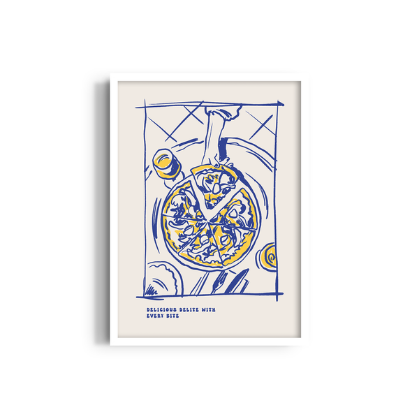 Delicious Delite with Every Bite Cravings Wall Art