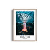 Singapore Colored City Art