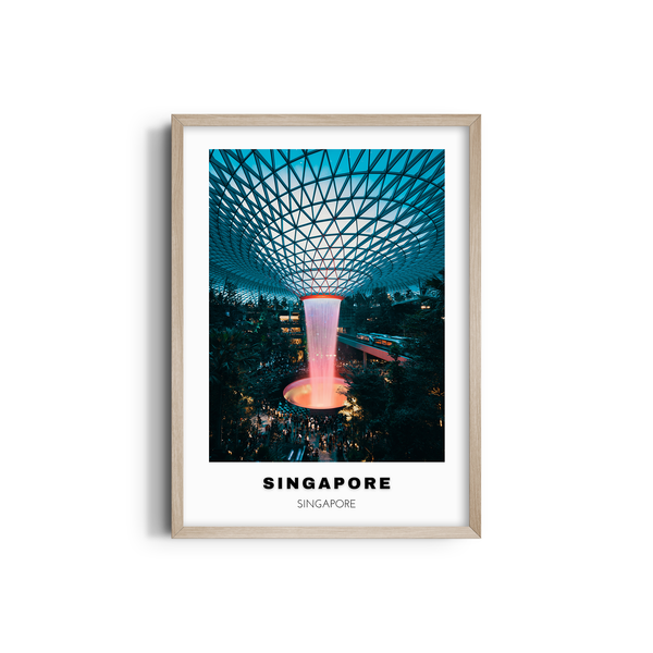 Singapore Colored City Art