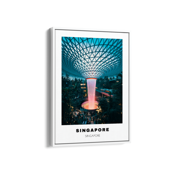 Singapore Colored City Art
