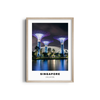 Singapore Colored City Art