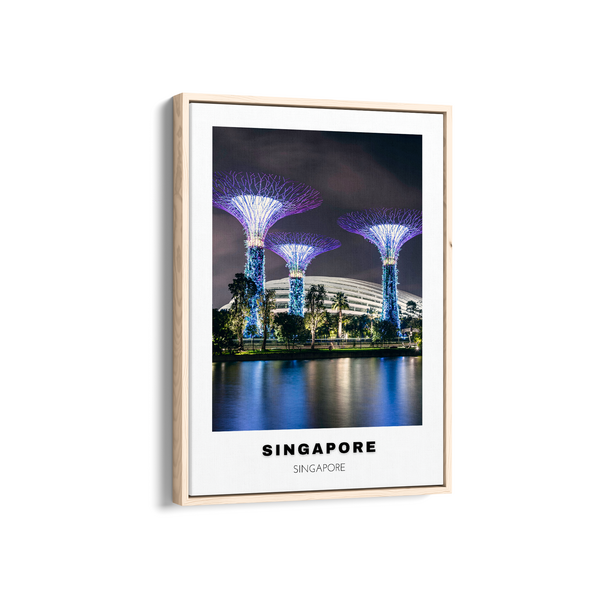 Singapore Colored City Art