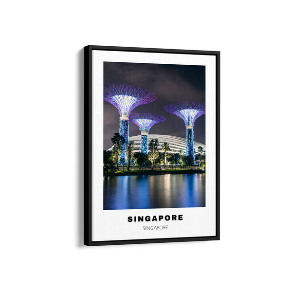 Singapore Colored City Art
