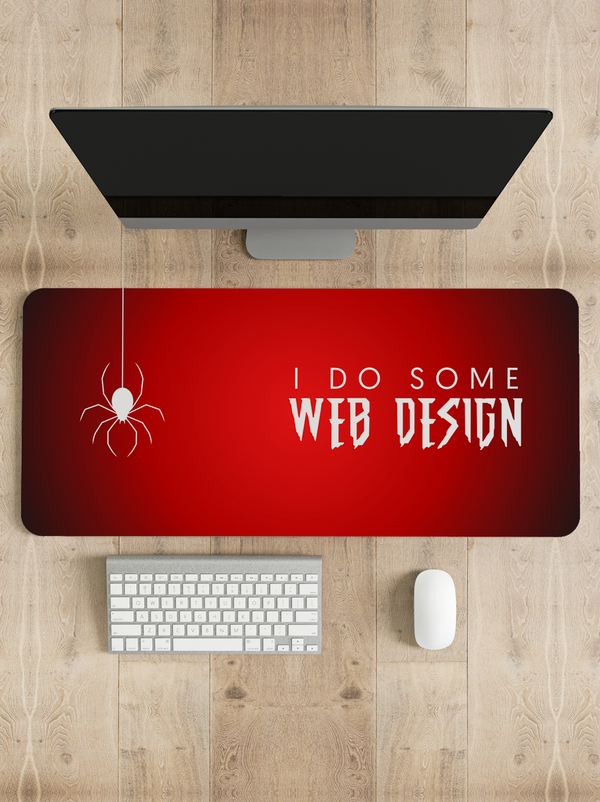 I do some web design Desk Mat | Desk Pad | Mouse Pad