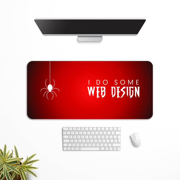 I do some web design Desk Mat | Desk Pad | Mouse Pad