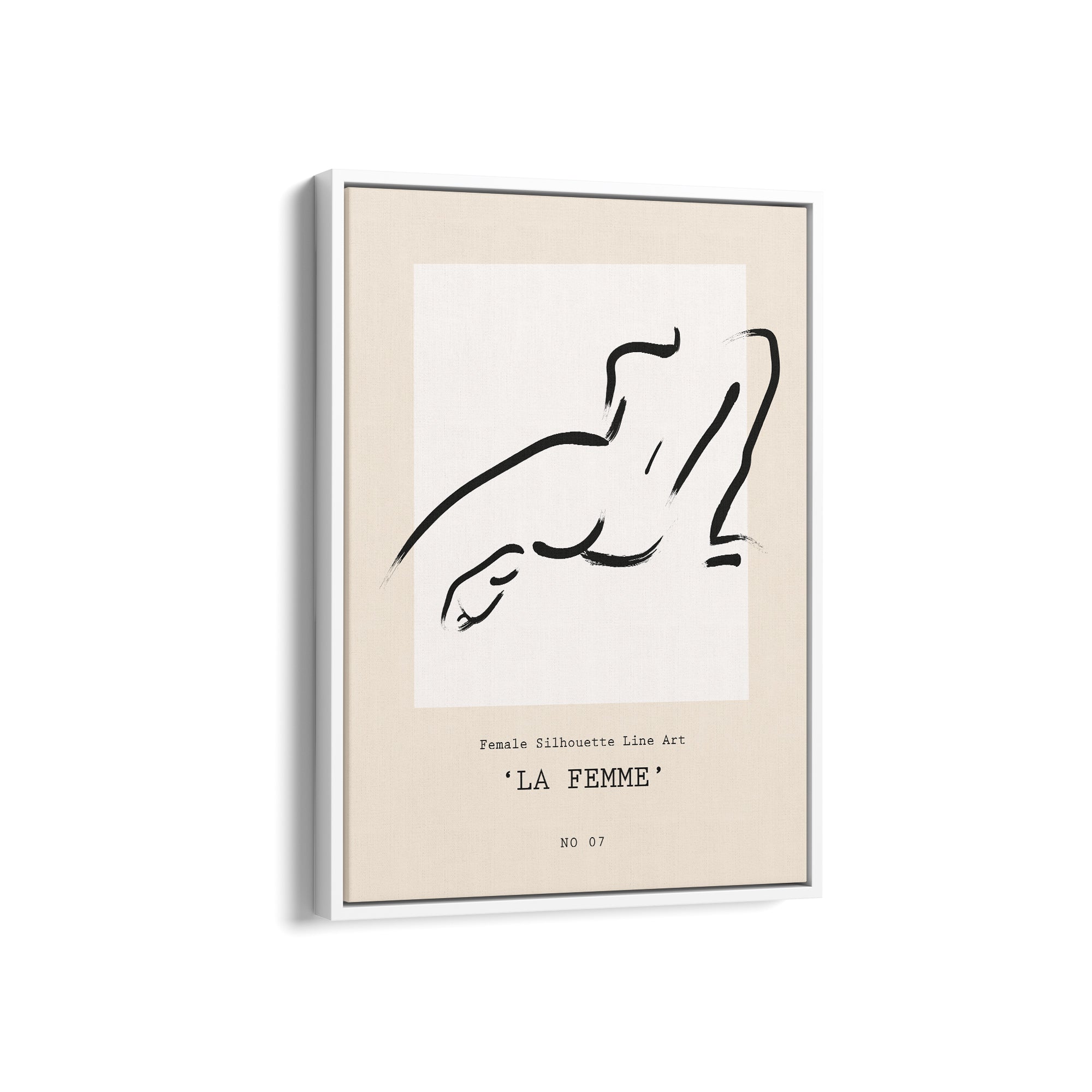 La femme Boho Modern Wall Art
