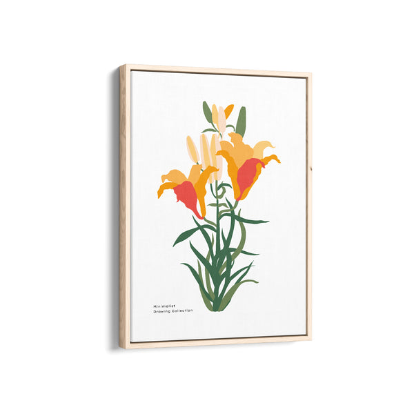 Petals in Pastel Botanical Modern Wall Art