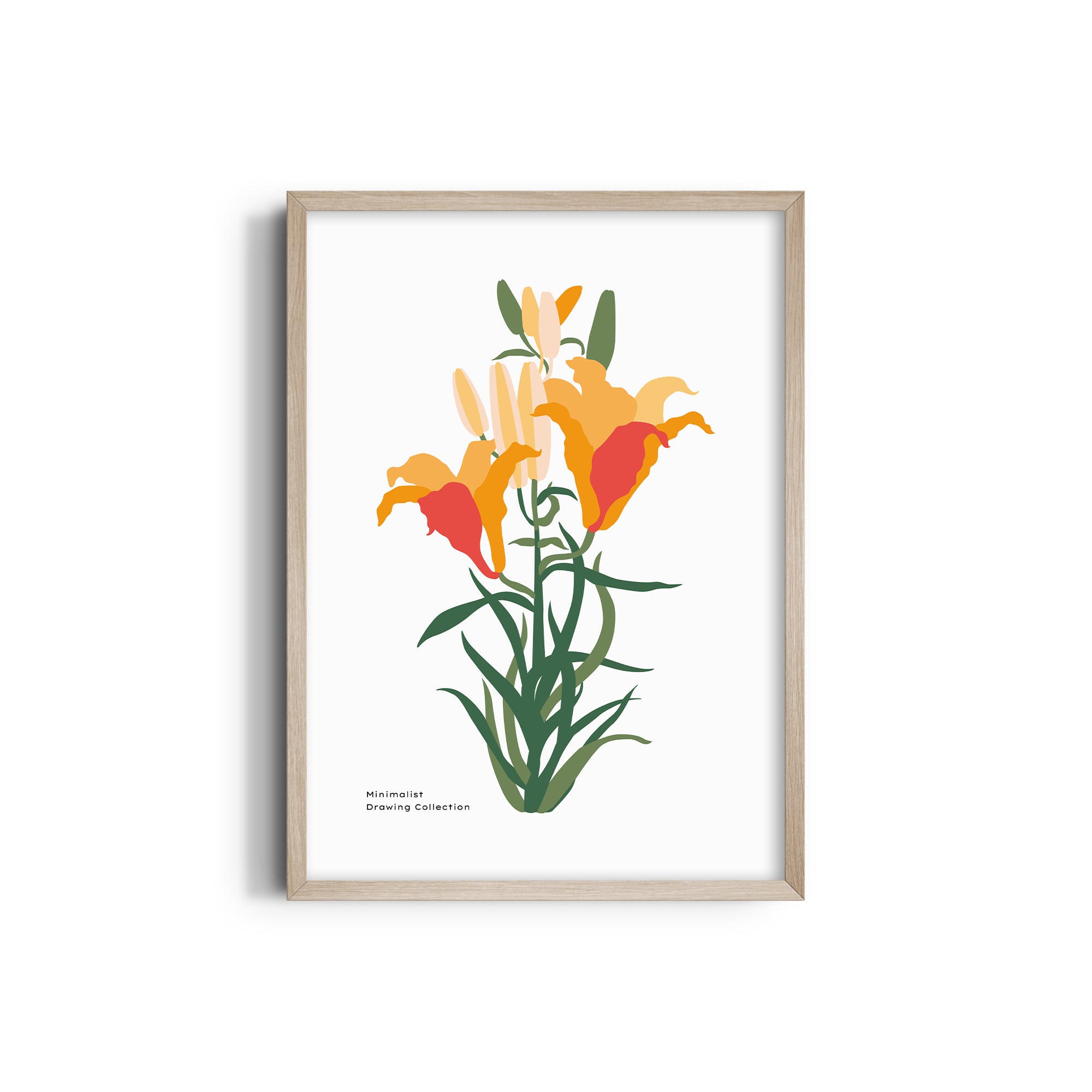 Petals in Pastel Botanical Modern Wall Art