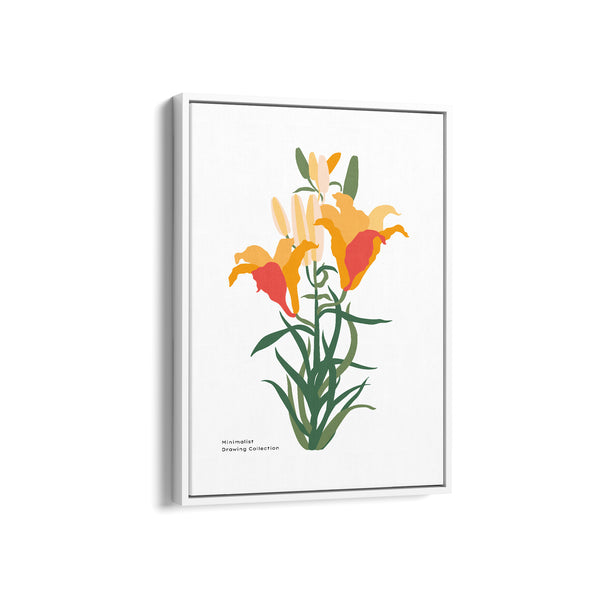 Petals in Pastel Botanical Modern Wall Art