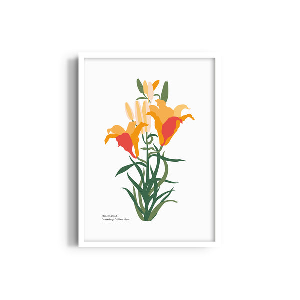 Petals in Pastel Botanical Modern Wall Art