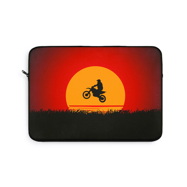 Bike in sunset Laptop Sleeve (Macbook, HP, Lenovo, Asus, Others) | Laptop Cover