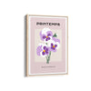 Purple Hue Botanical Modern Wall Art
