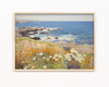 Floral Serenity by the River Wall Art