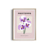 Purple Hue Botanical Modern Wall Art