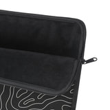 Topography Dark Laptop Sleeve (Macbook, HP, Lenovo, Asus, Others) | Laptop Cover