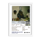 Good Kid, M.A.A.D. City by Kendrick Lamar Album Poster