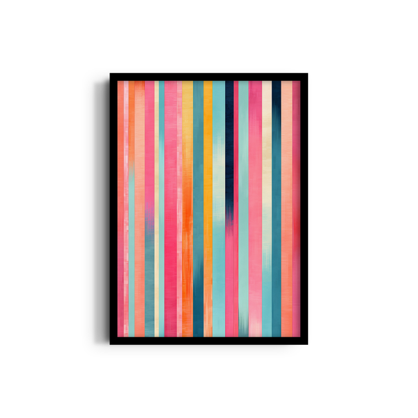 Prismatic Serenade Abstract Modern Wall Art