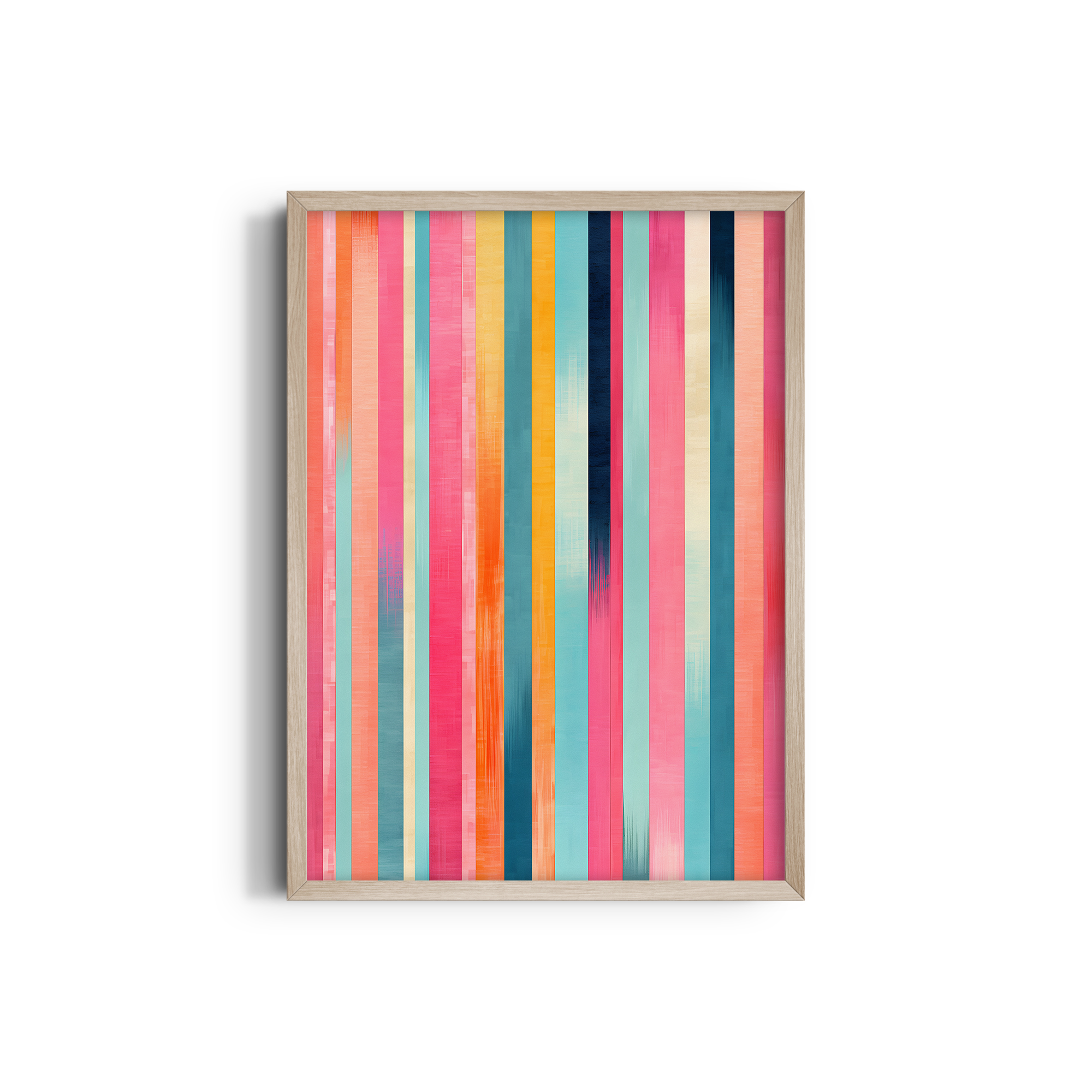 Prismatic Serenade Abstract Modern Wall Art