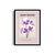 Purple Hue Botanical Modern Wall Art