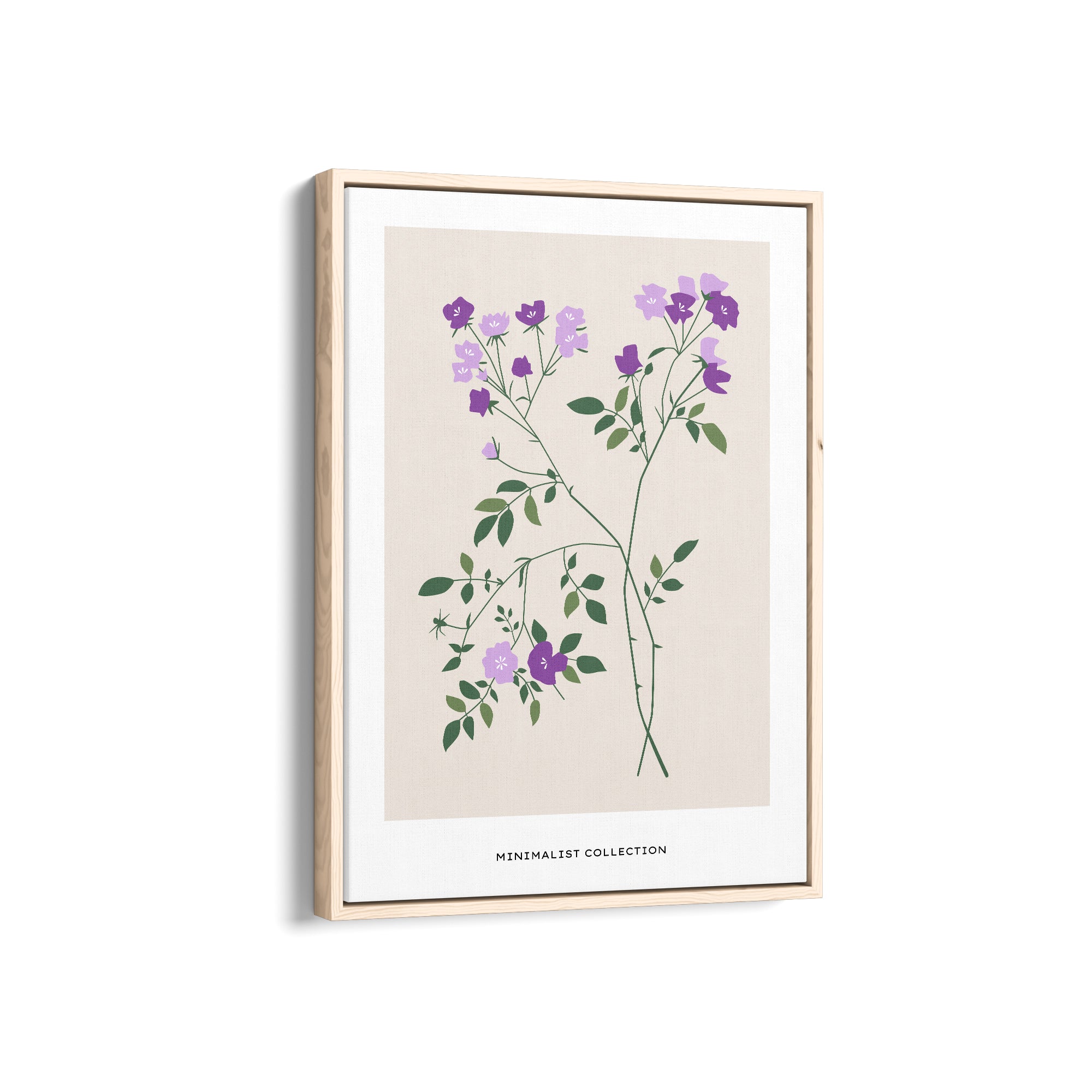 Wildflower Wonderland Botanical Modern Wall Art