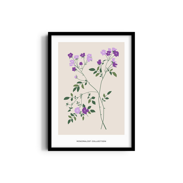 Wildflower Wonderland Botanical Modern Wall Art