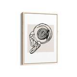 Footprints in the Sand Travel Wall Art