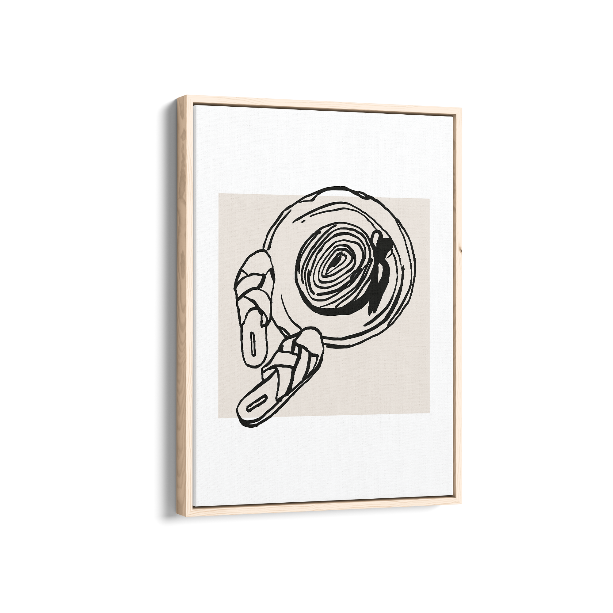 Footprints in the Sand Travel Wall Art