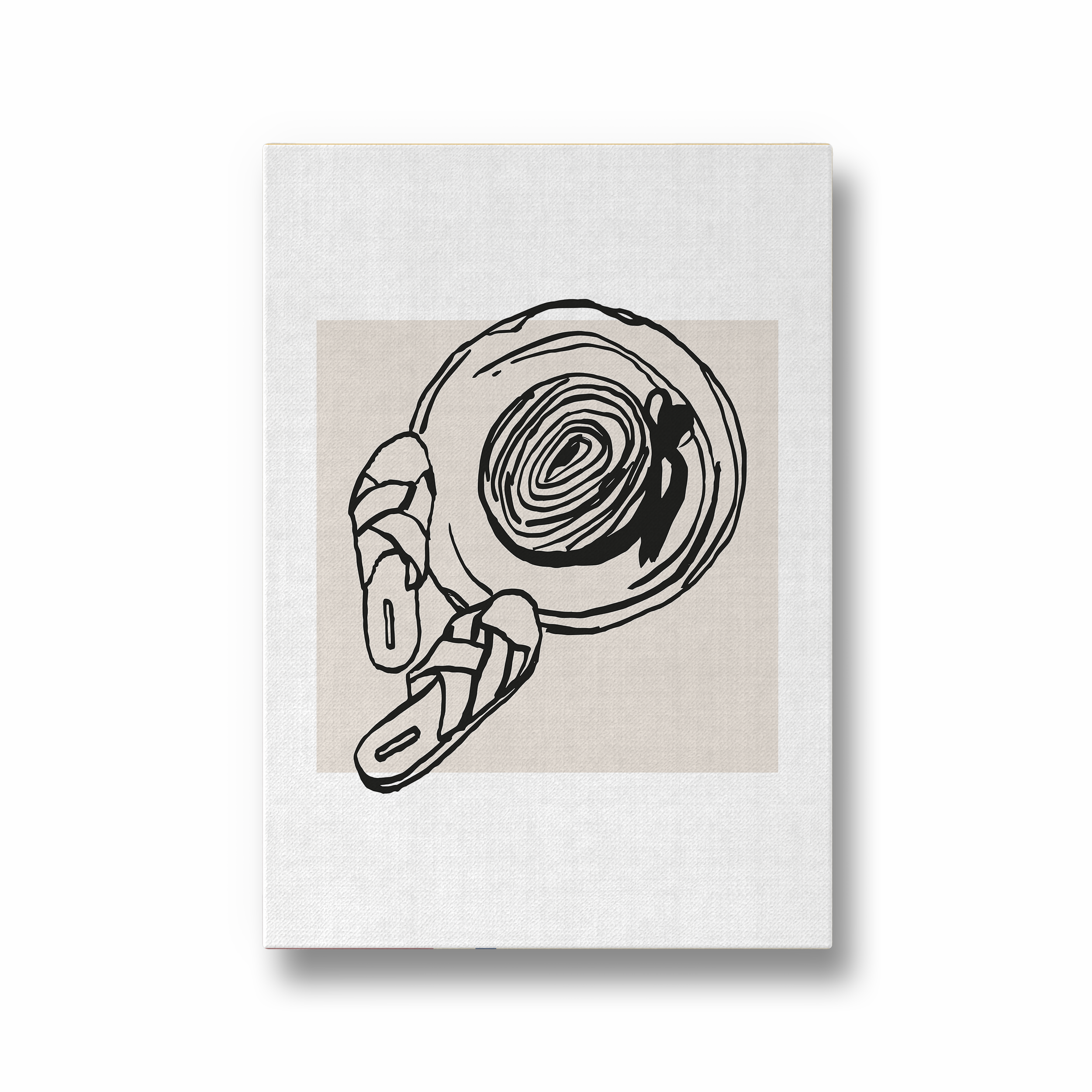 Footprints in the Sand Travel Wall Art