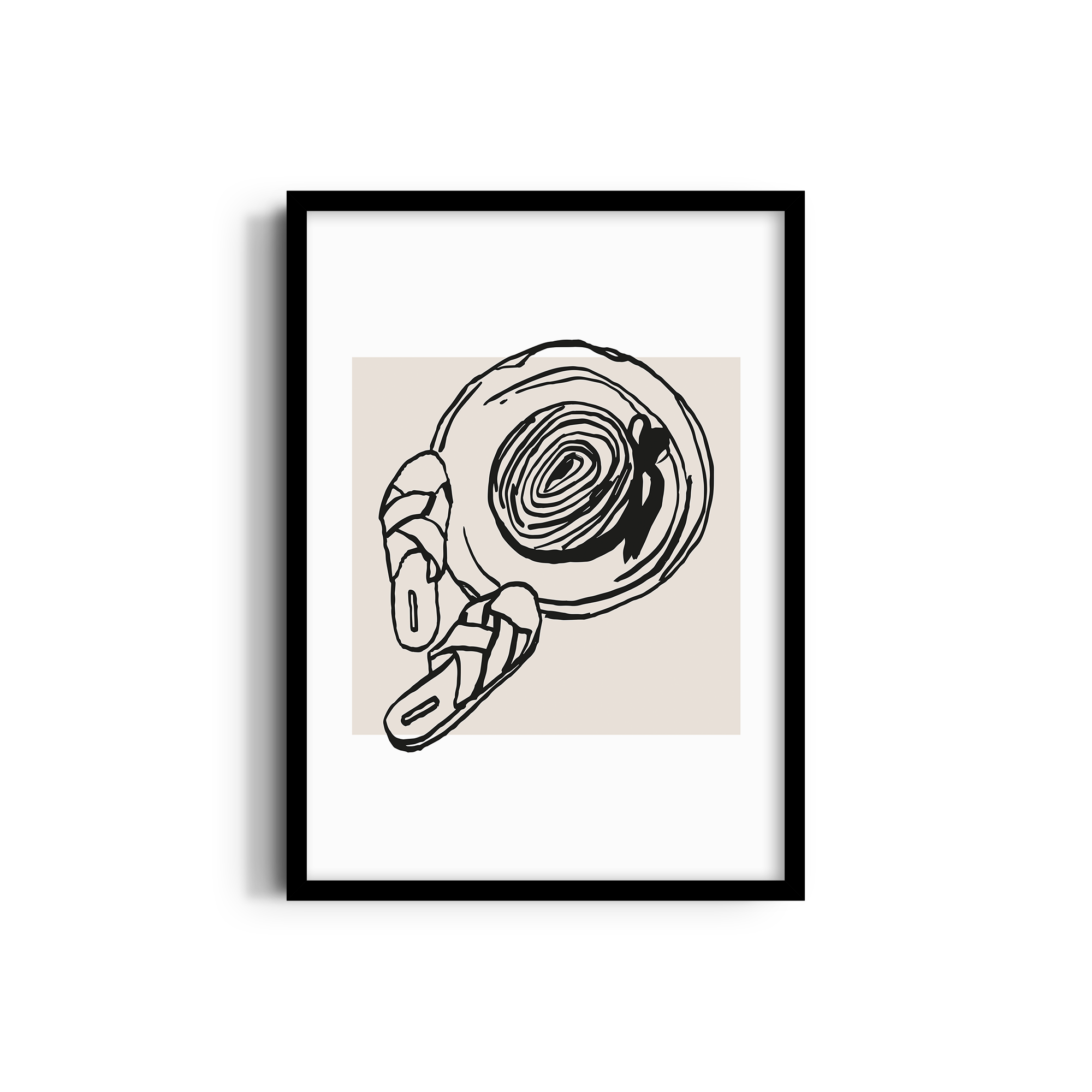 Footprints in the Sand Travel Wall Art