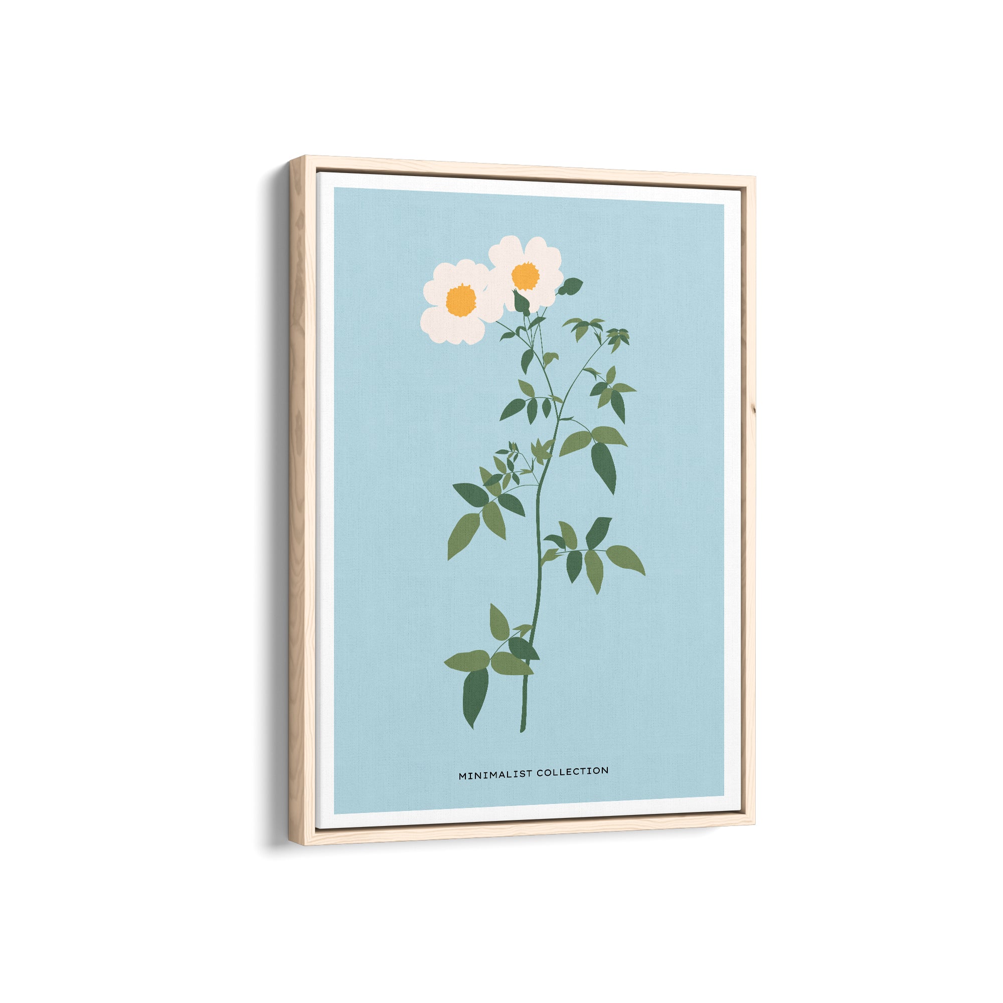 Flora Fusion Botanical Modern Wall Art