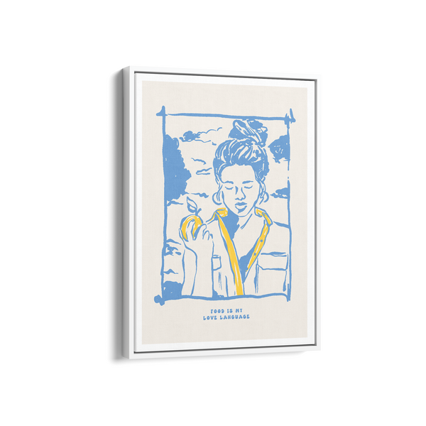 Food is my Love Language Cravings Wall Art