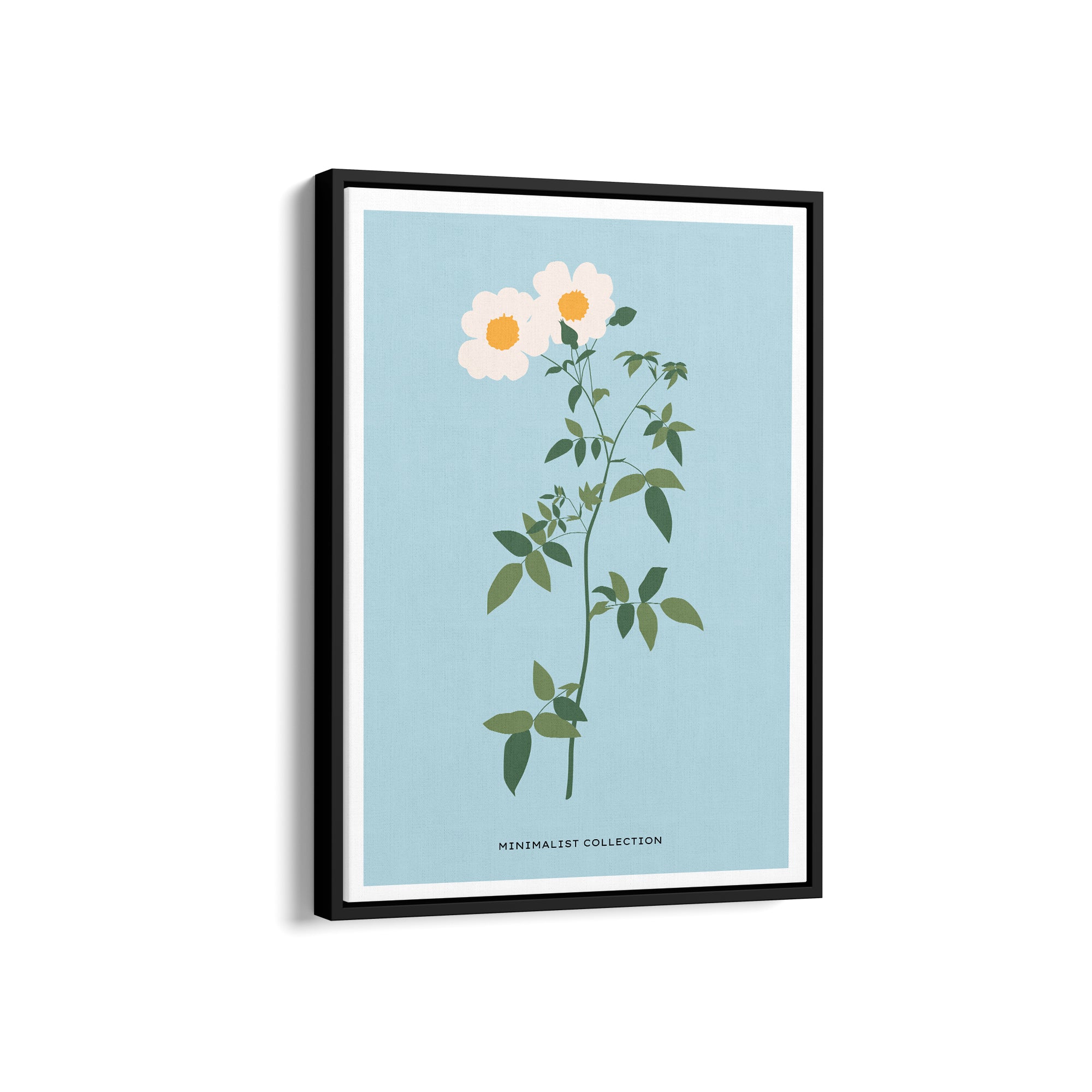 Flora Fusion Botanical Modern Wall Art