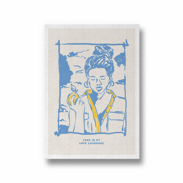 Food is my Love Language Cravings Wall Art