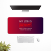 My Job is top secret Desk Mat | Desk Pad | Mouse Pad