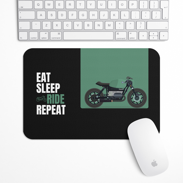 Eat sleep ride repeat Bike Gaming Mouse Pad