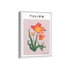 Tulips Botanical Modern Wall Art