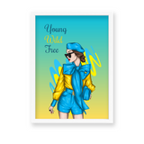 Young Wild Free, Fashion Poster