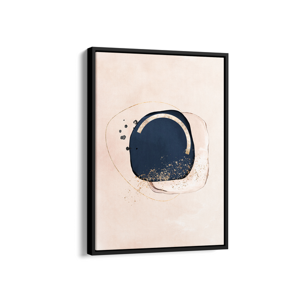 Gilded Haze Abstract Modern Wall Art